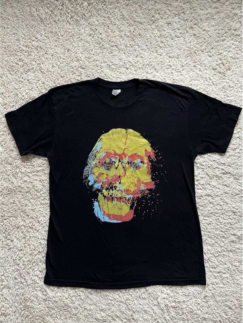 GT Old School Bike BMX Vintage Skull Streetwear Men’s Size Large Shirt